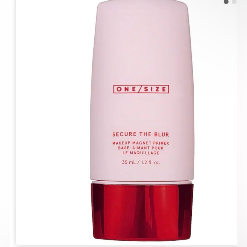 ONE/SIZE Secure The Blur Primer in Light Pink with Red Cap